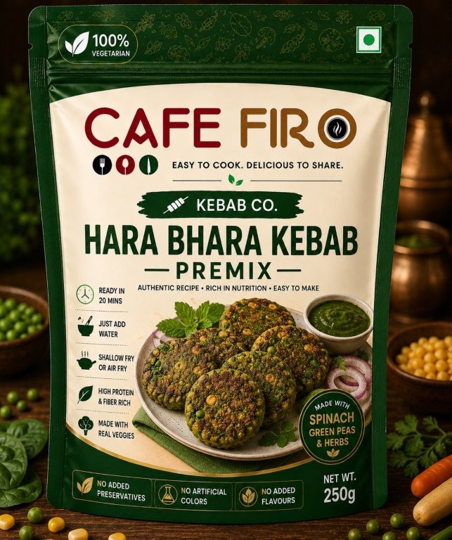 CafeFiro Hara Bhara Kebab
